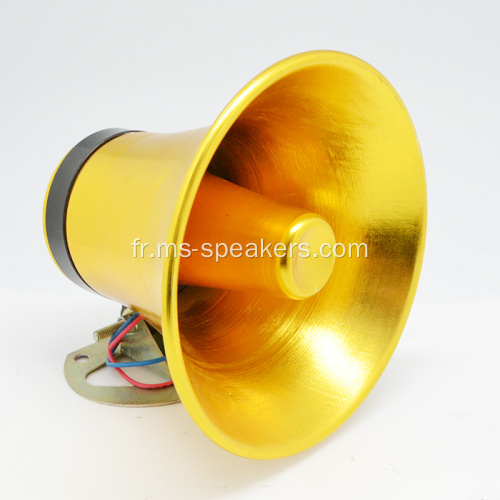 Aluminium Petite taille Horn haut-parleur 15W pour le braodcasting